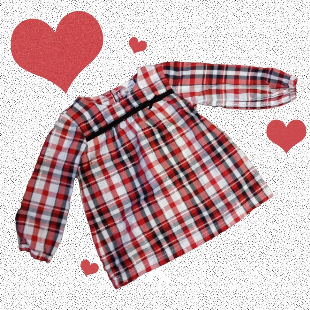Carter's Toddler Girl Plaid Shirt